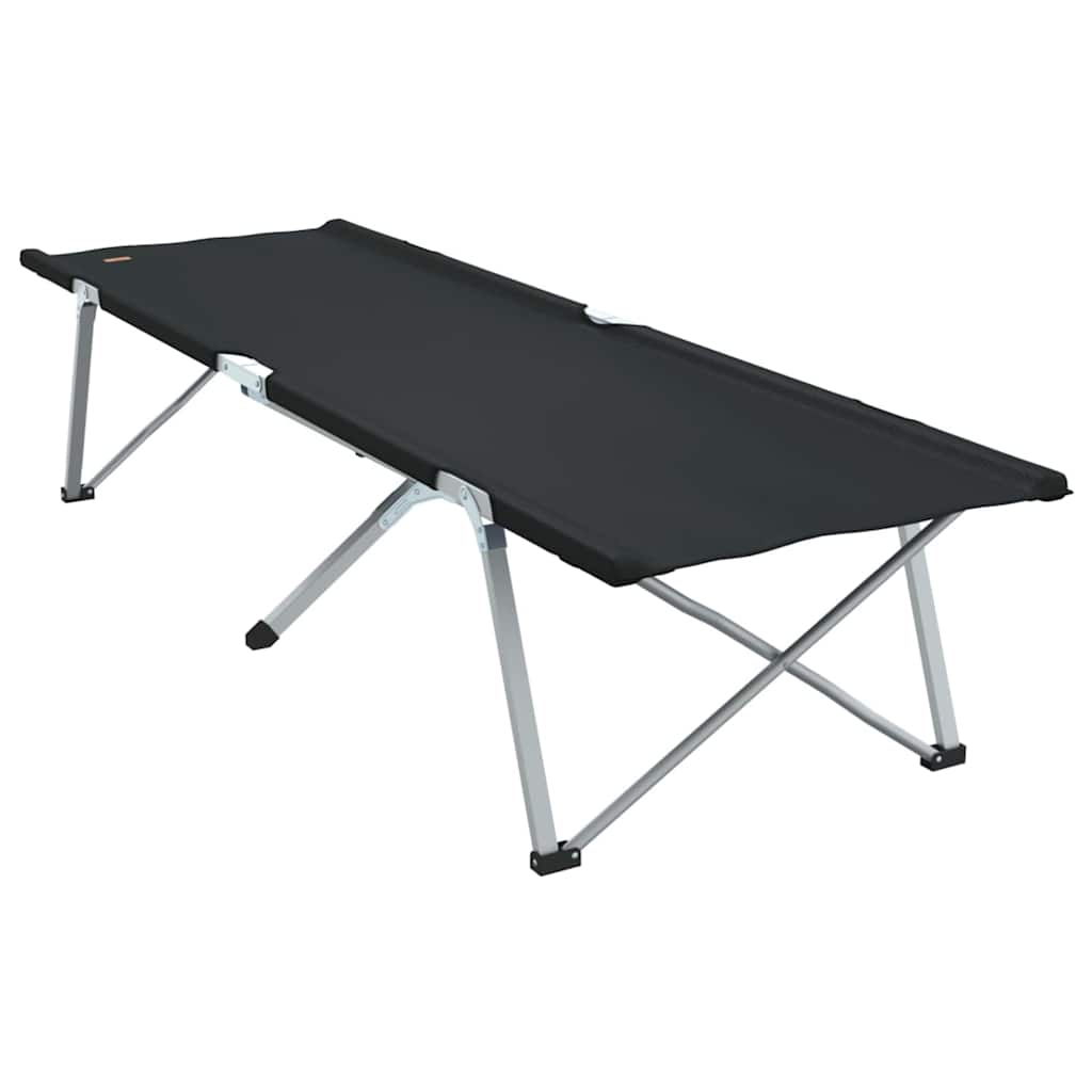 Folding Camping Bed 194 X 62.5 X 42.5 Cm Oxford And Steel