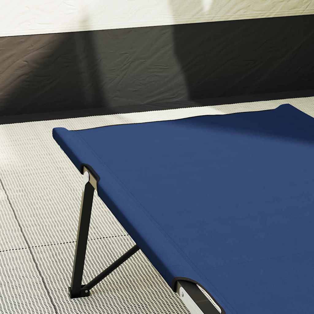 Folding Camping Bed 206 X 76 X 74 Cm Oxford And Steel