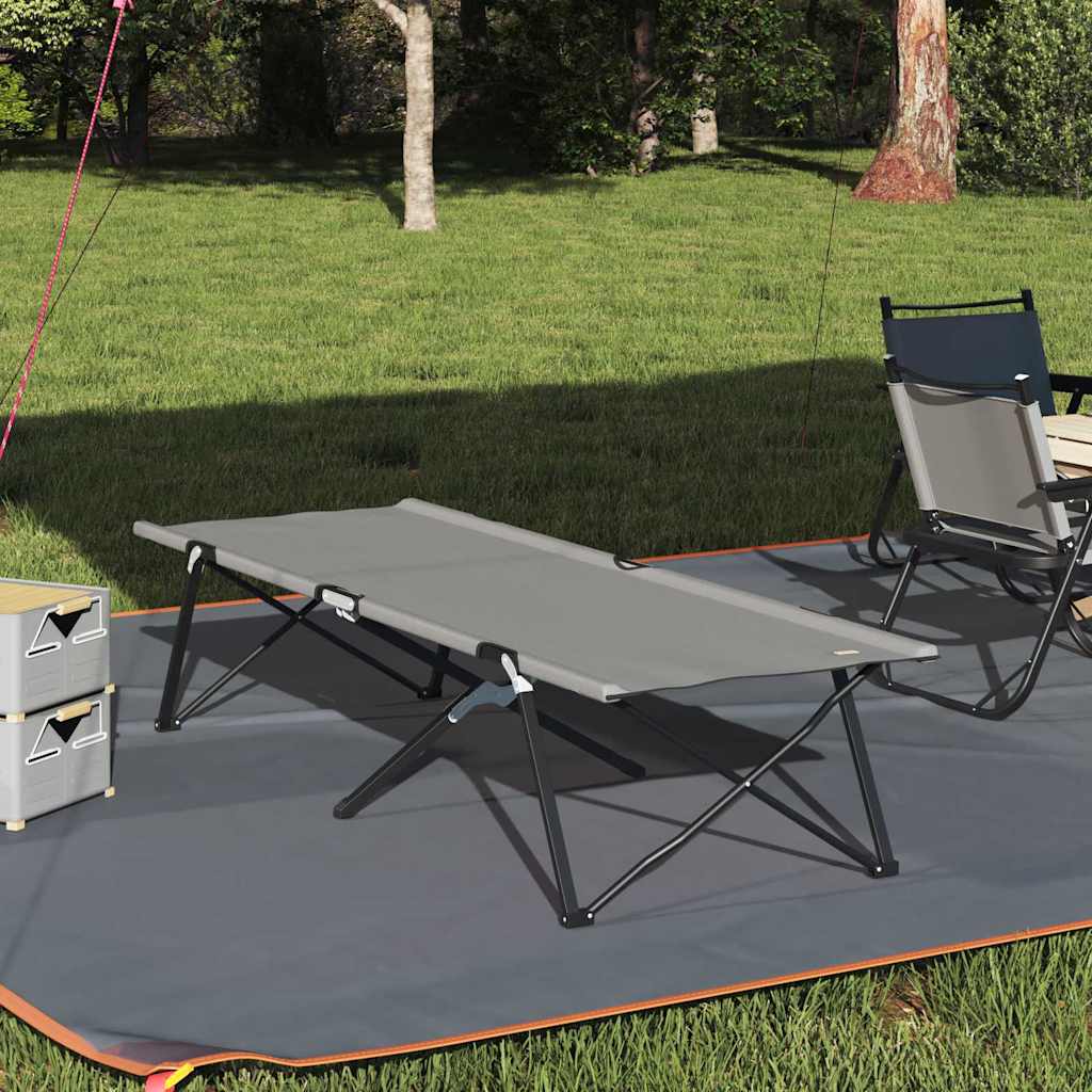 Folding Camping Bed 206 X 76 X 74 Cm Oxford And Steel