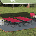 Folding Camping Bed 206 X 76 X 74 Cm Oxford And Steel