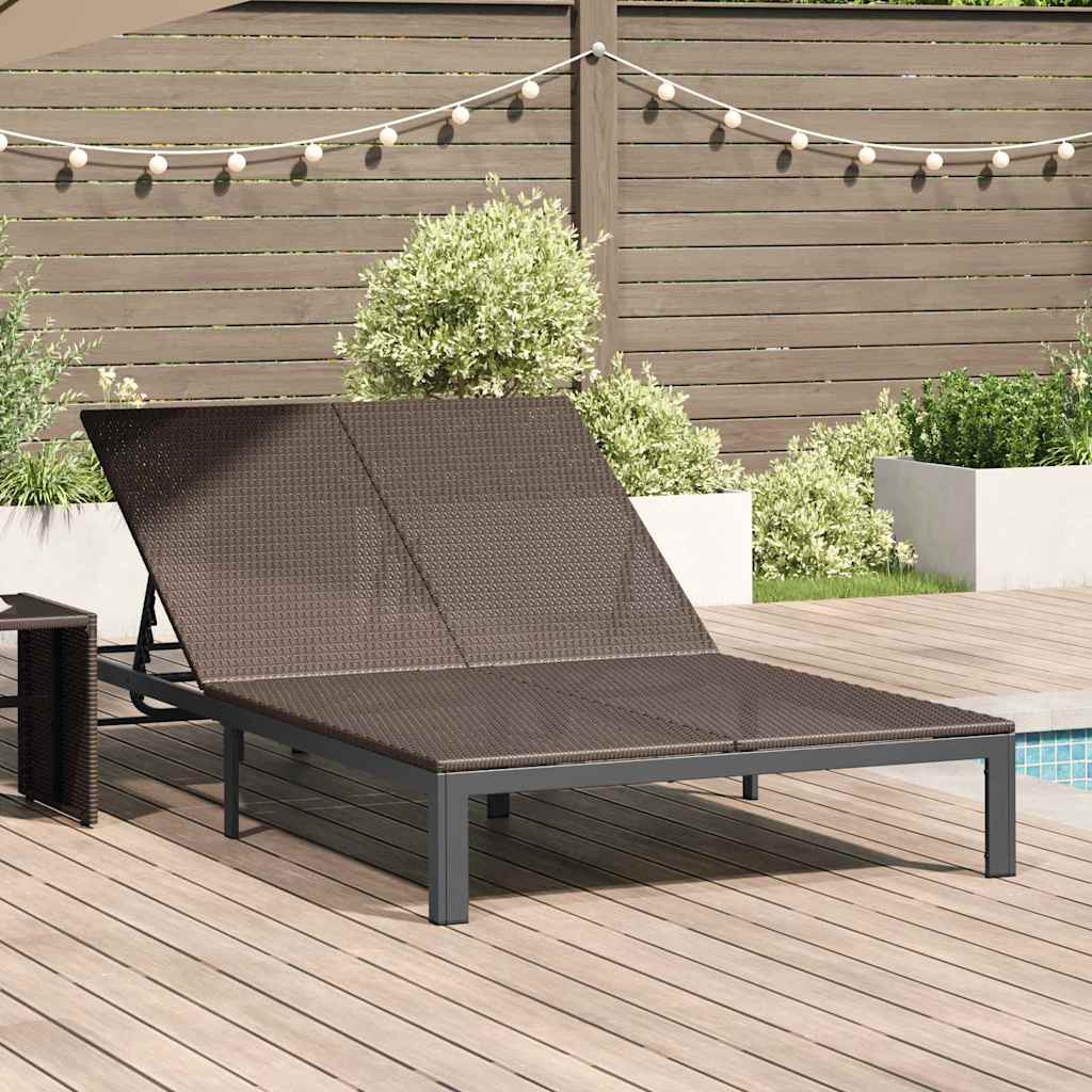 Sunbed Poly Rattan