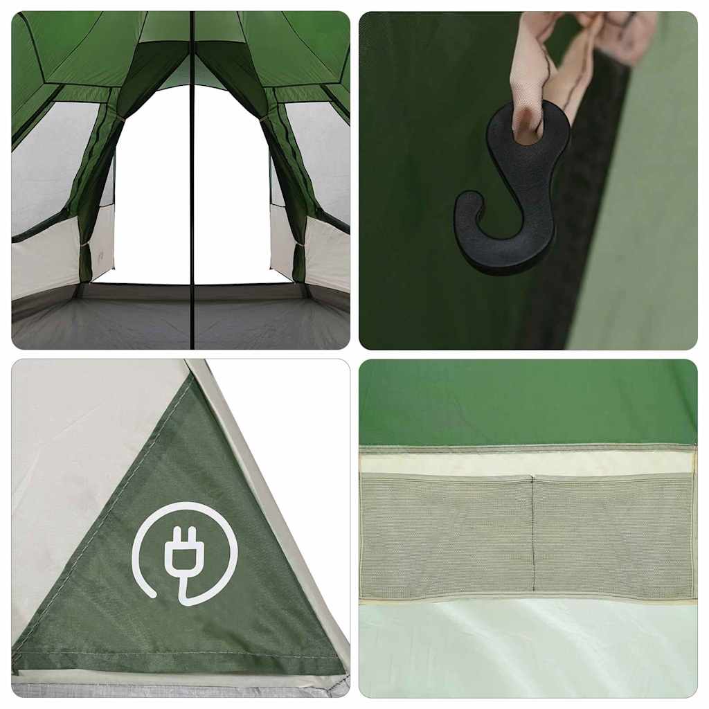 Teepee Tent 5-Person With Roof 545 X 450 X 295 Cm