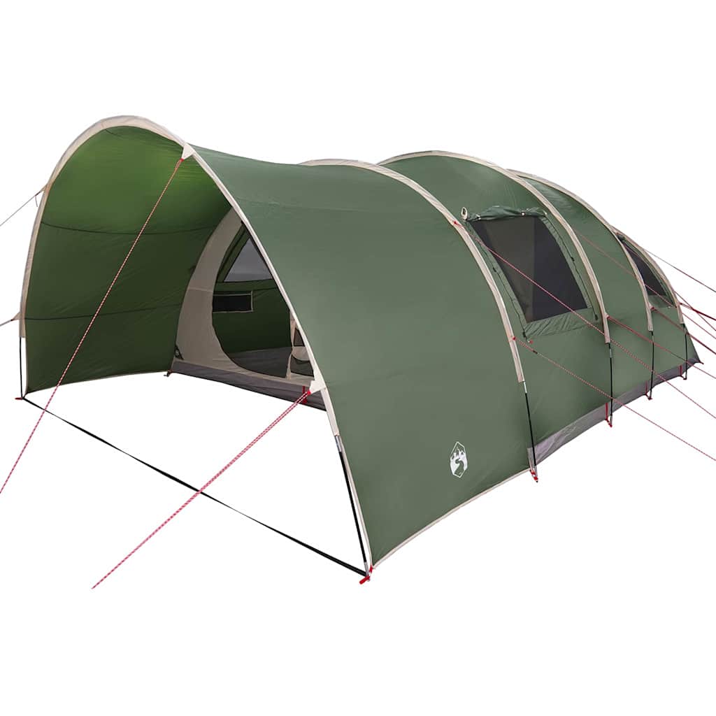 Tunnel Tent 8 Person 710 X 460 X 245 Cm 185T polyester with PU coating