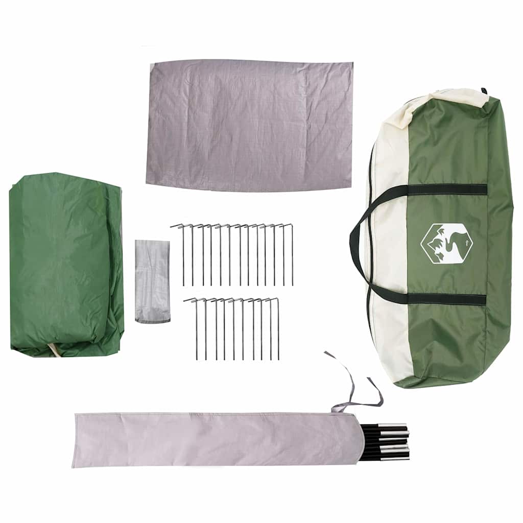 Cabin Tent 6-Person With Roof 425 X 396 X 222 Cm