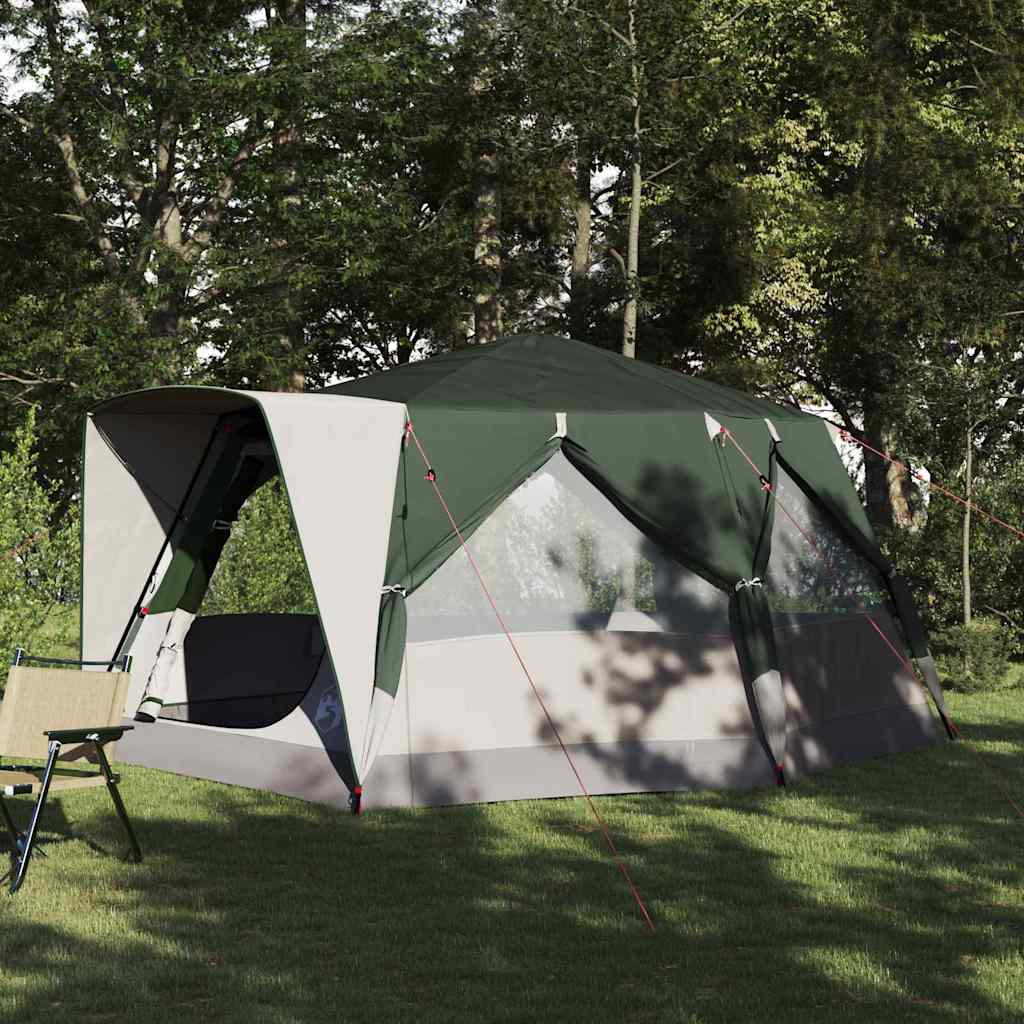 Tents Large Family Camping Tent 7 Person Waterproof Outdoor Festival Green Blue