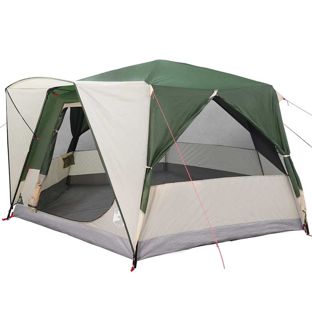 Tents Large Family Camping Tent 7 Person Waterproof Outdoor Festival Green Blue