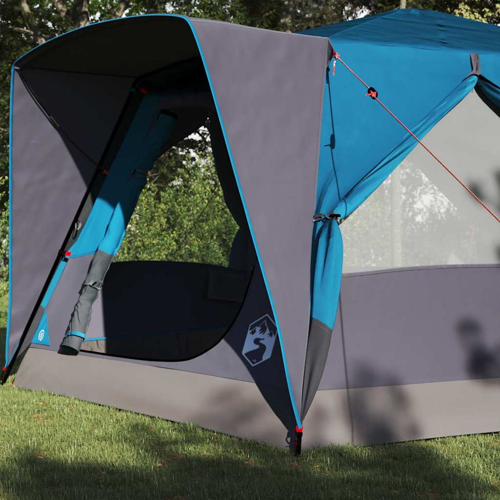Tents Large Family Camping Tent 7 Person Waterproof Outdoor Festival Green Blue