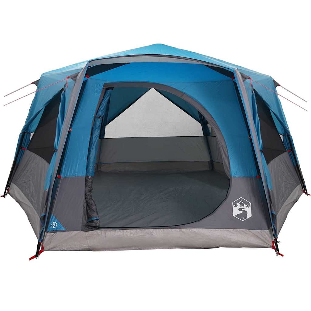 Tents Large Family Camping Tent 7 Person Waterproof Outdoor Festival Green Blue
