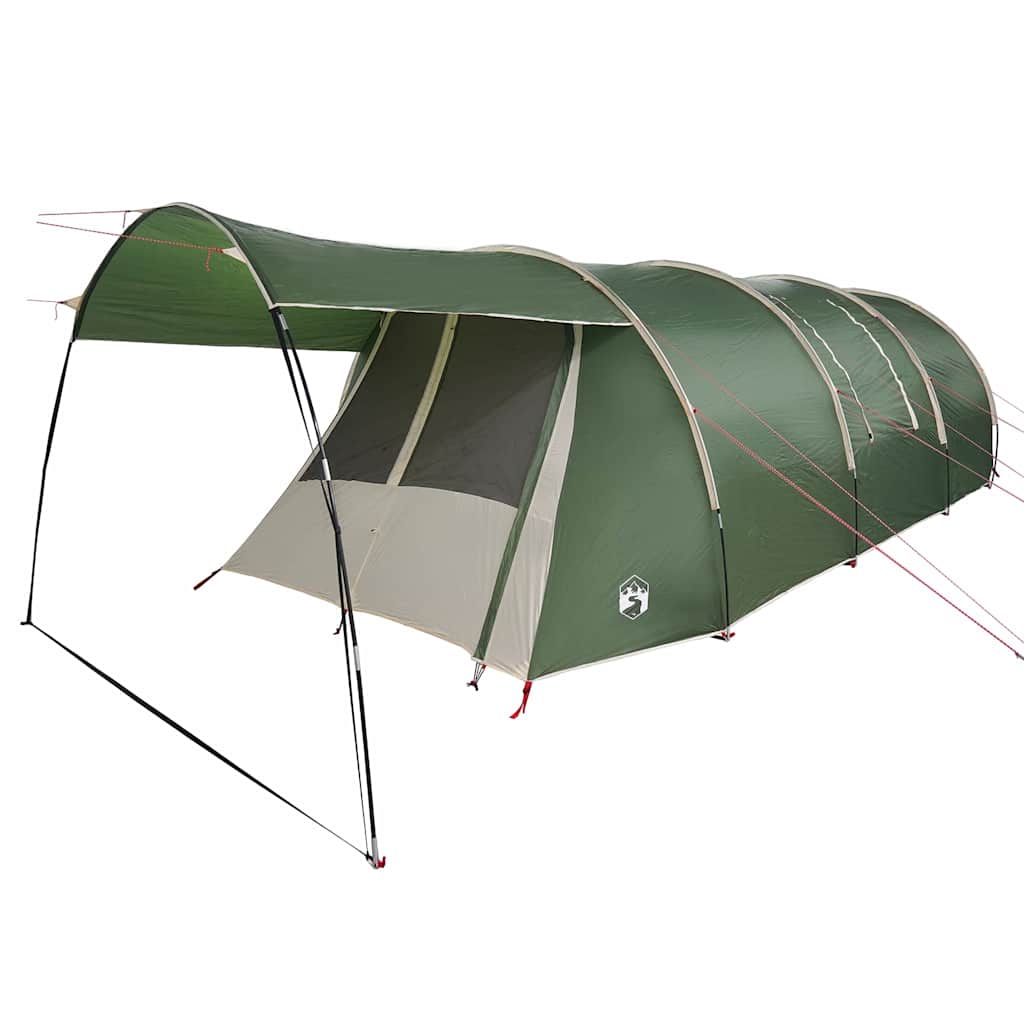 Tunnel Tent 4-Person And White 740 X 370 X 220 Cm