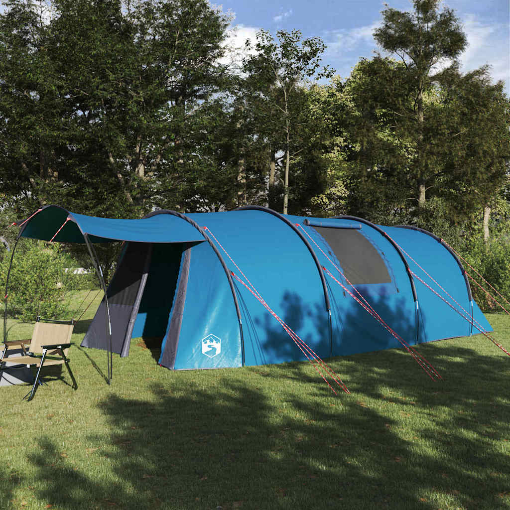 Tunnel Tent 4-Person And White 740 X 370 X 220 Cm