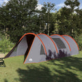 Tunnel Tent 6-Person With Roof And Grey 890 X 470 X 220 Cm