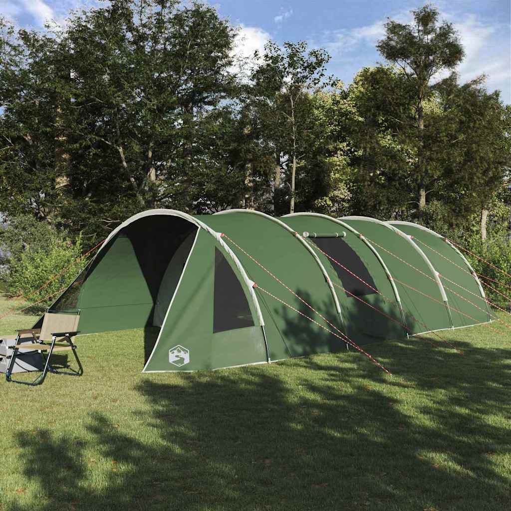 Tunnel Tent 6-Person With Roof And Grey 890 X 470 X 220 Cm