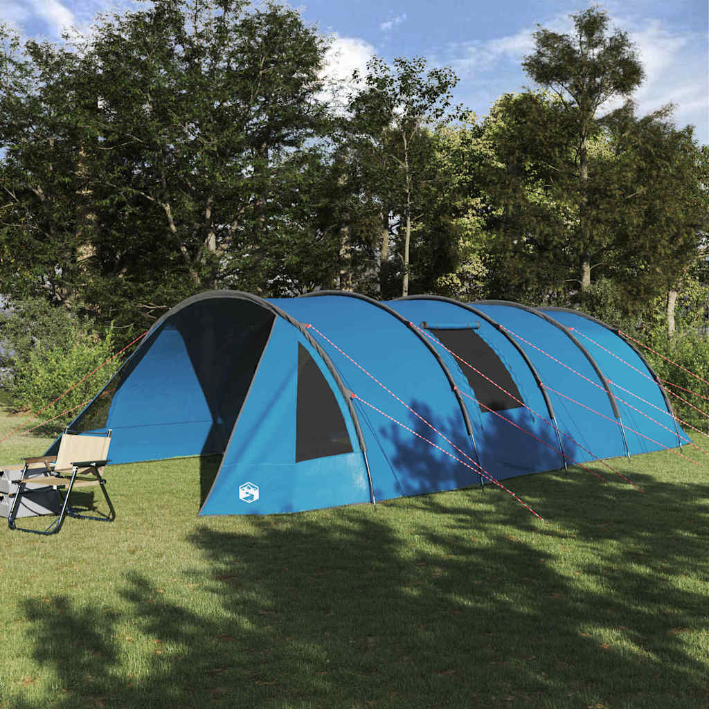 Tunnel Tent 6-Person With Roof And Grey 890 X 470 X 220 Cm