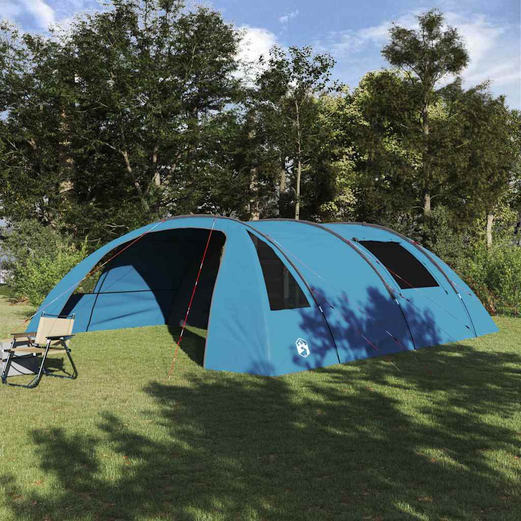 Tunnel Tent 6-Person And White 700 X 590 X 215 Cm