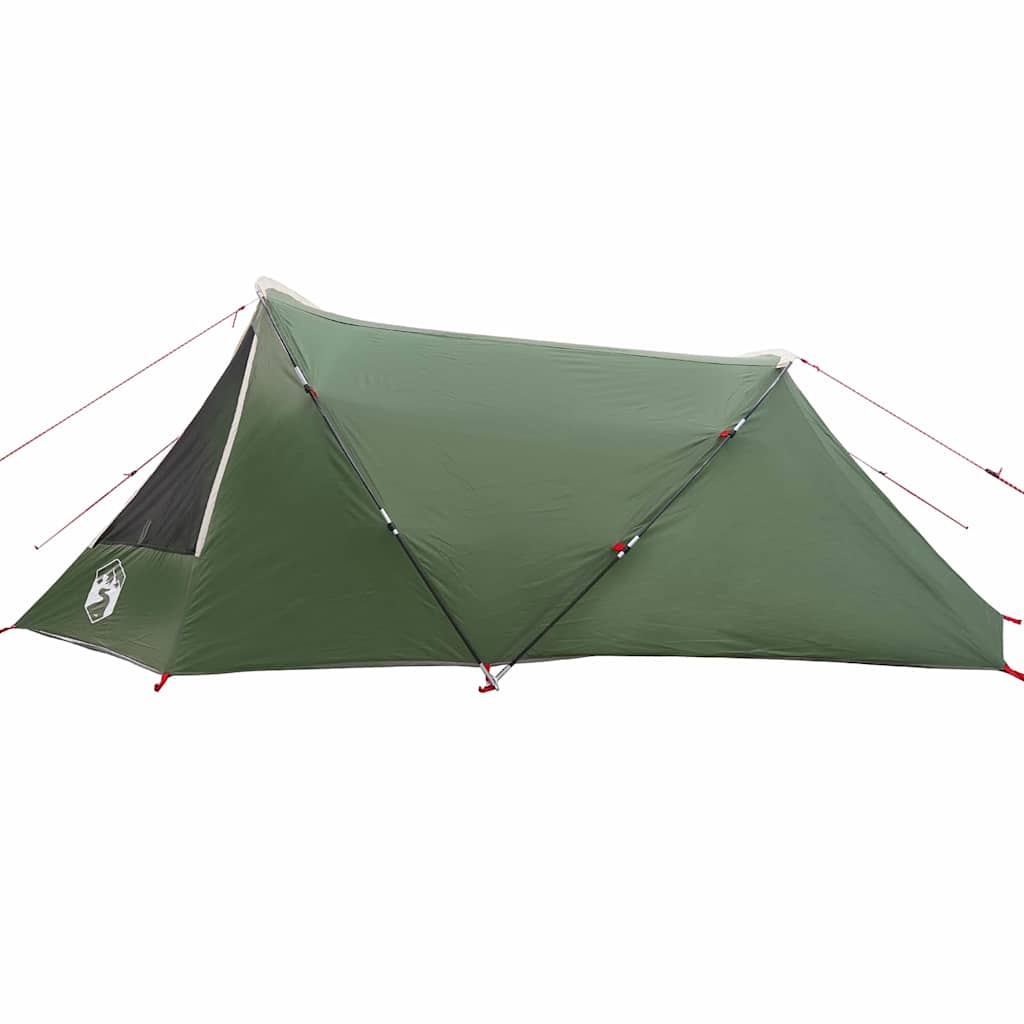 Tents 3 Person Waterproof Tunnel Tent Camping E-Port Green White Blue 328 cm