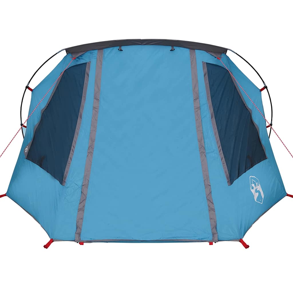 Tents 3 Person Waterproof Tunnel Tent Camping E-Port Green White Blue 328 cm
