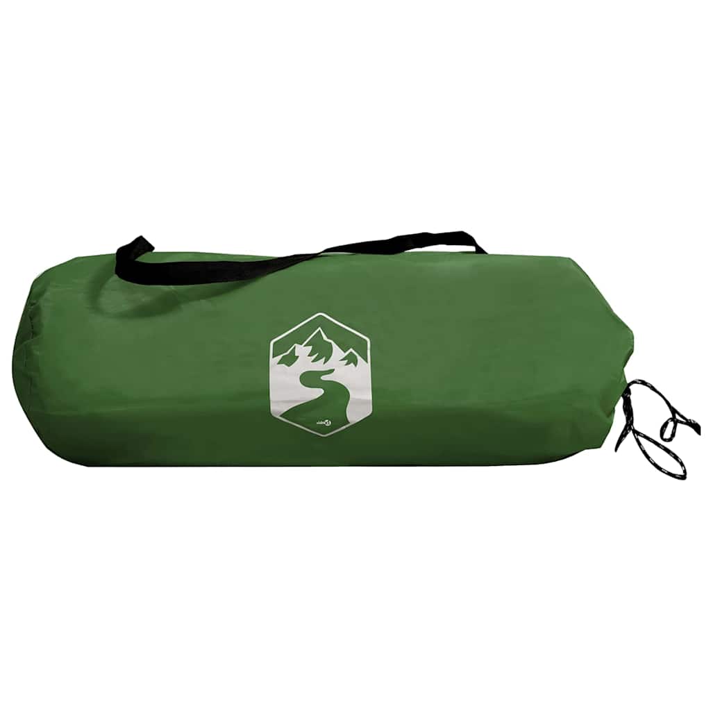 Tents 4 Person Tunnel Camping Tent Waterproof 318x275cm Green White Blue 318 cm
