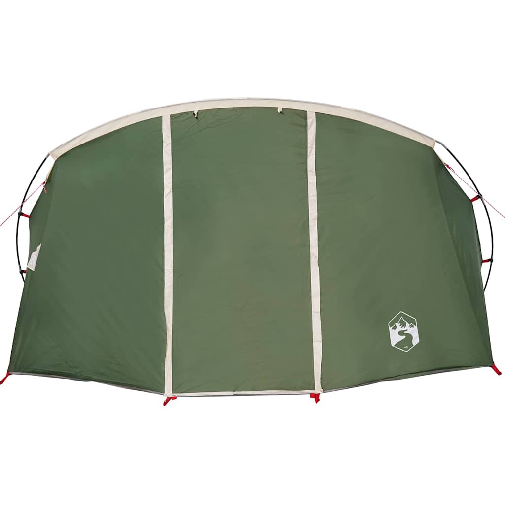 Tents 4 Person Tunnel Camping Tent Waterproof 318x275cm Green White Blue 318 cm