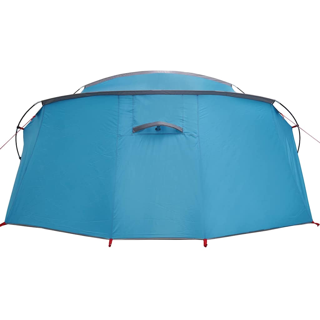 Tents 4 Person Tunnel Camping Tent Waterproof 318x275cm Green White Blue 318 cm