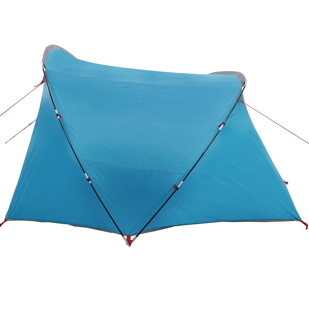 Tents 4 Person Tunnel Camping Tent Waterproof 318x275cm Green White Blue 318 cm