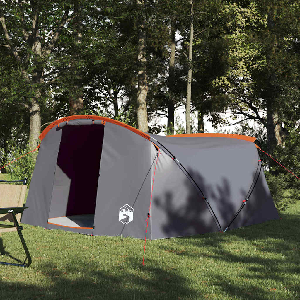 Tunnel Tent 4-Person And White 318 X 275 X 140 Cm