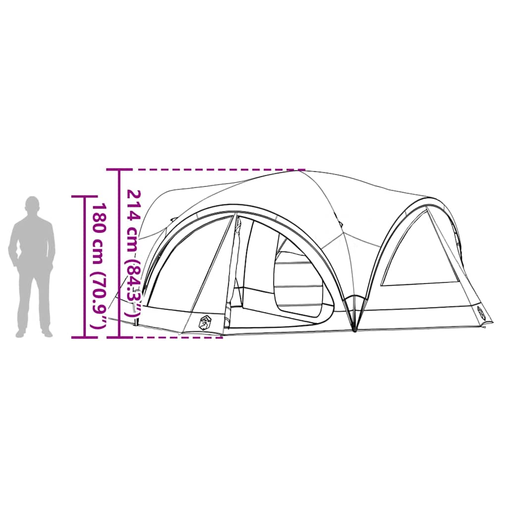 Family Tent 10-Person 460 X 430 X 214 Cm