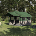 Tents Family Tent 4-Person White 324 X 255 230 Cm Green Grey and orange Blue 324