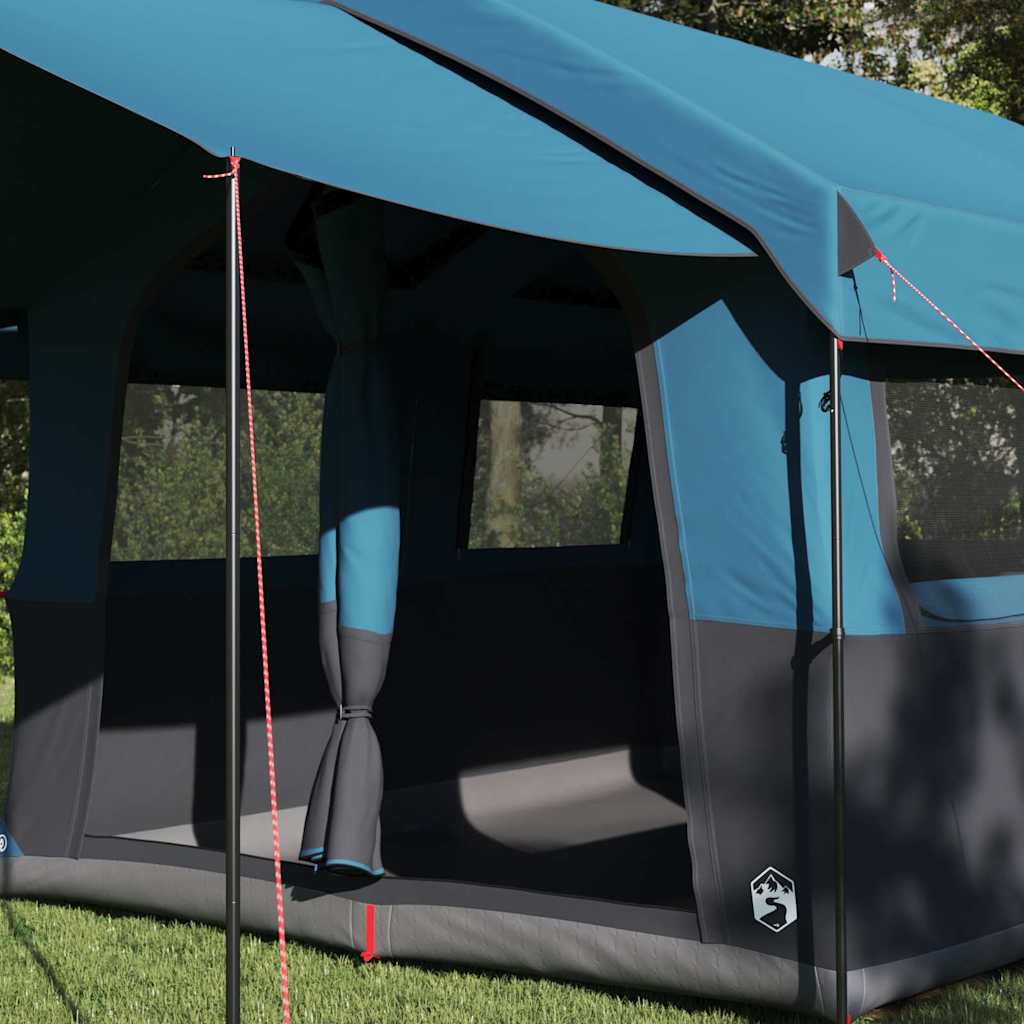 Tents Family Tent 4-Person White 324 X 255 230 Cm Green Grey and orange Blue 324
