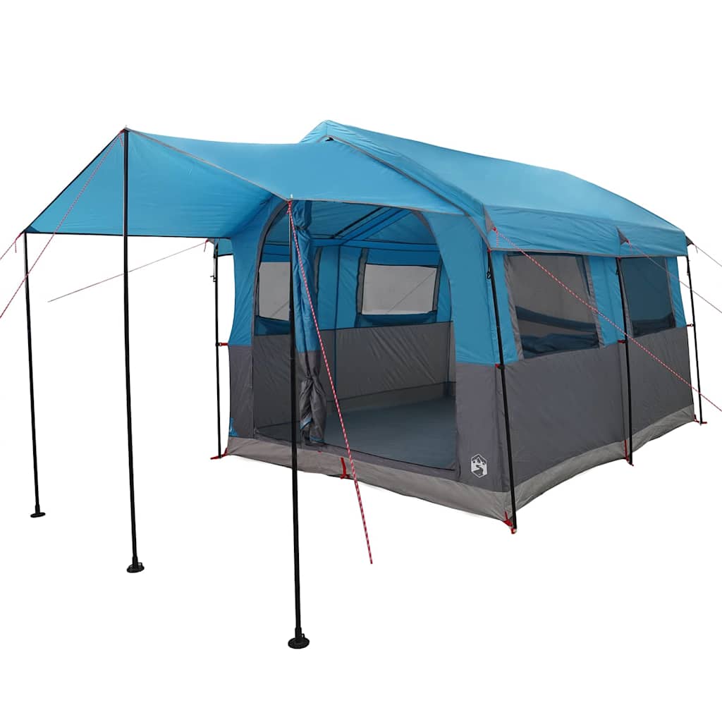 Tents Family Tent 4-Person White 324 X 255 230 Cm Green Grey And Orange Blue 324