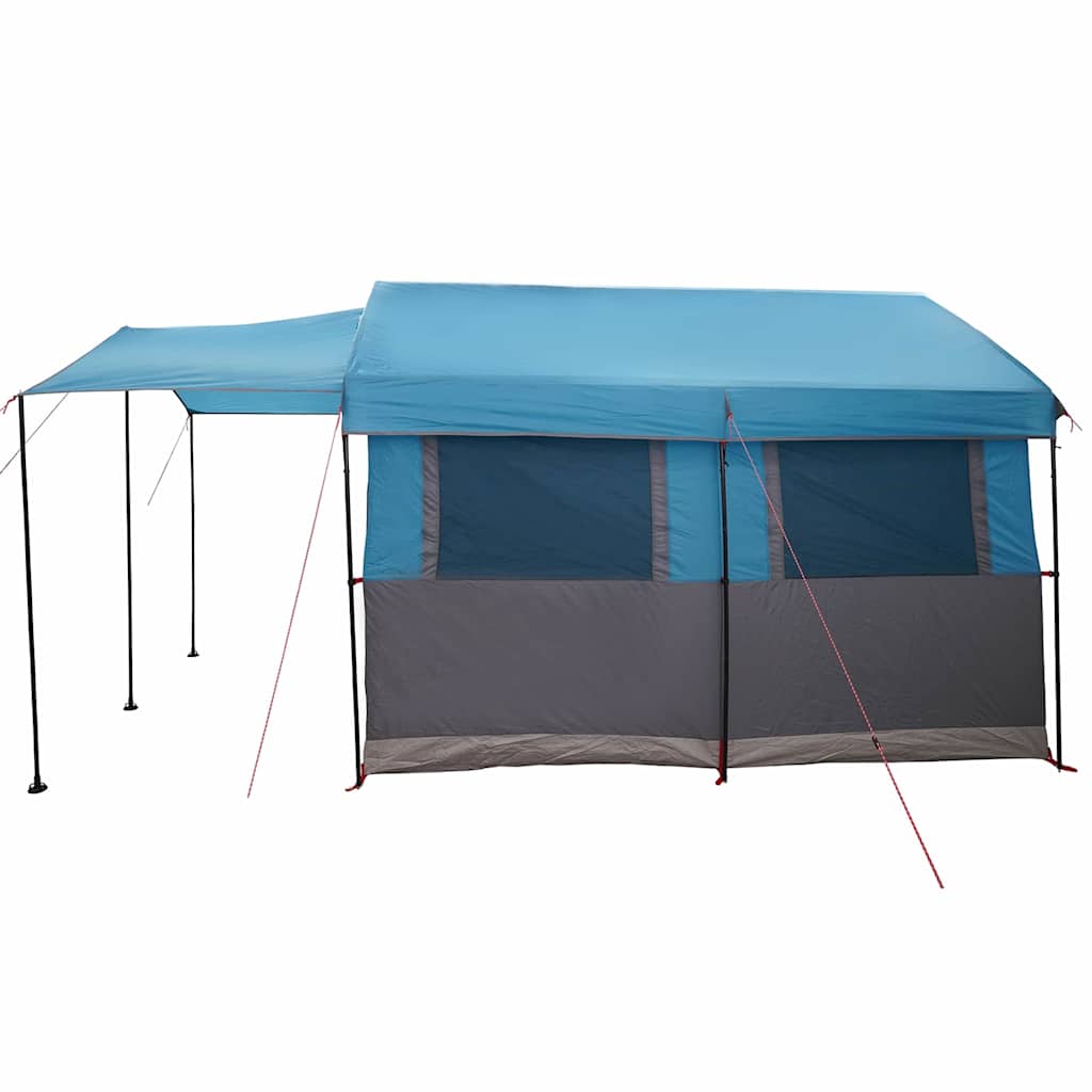Tents Family Tent 4-Person White 324 X 255 230 Cm Green Grey and orange Blue 324