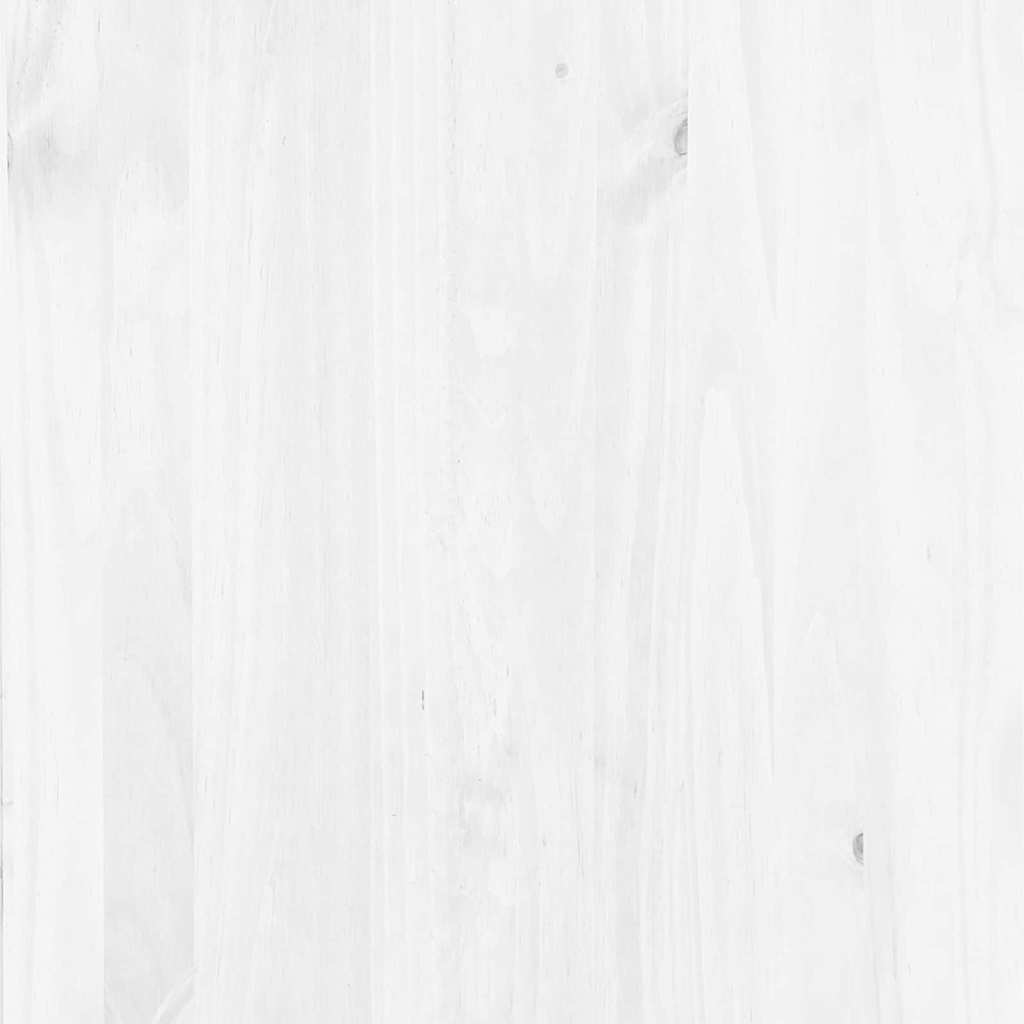 Storage Bench Askim 100 X 39 X 62 Cm Solid Pine Wood