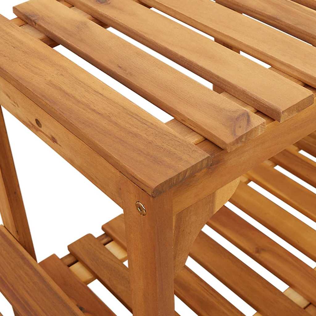 Hot Tub Surround Brown 230 X 230 Cm Solid Acacia Wood
