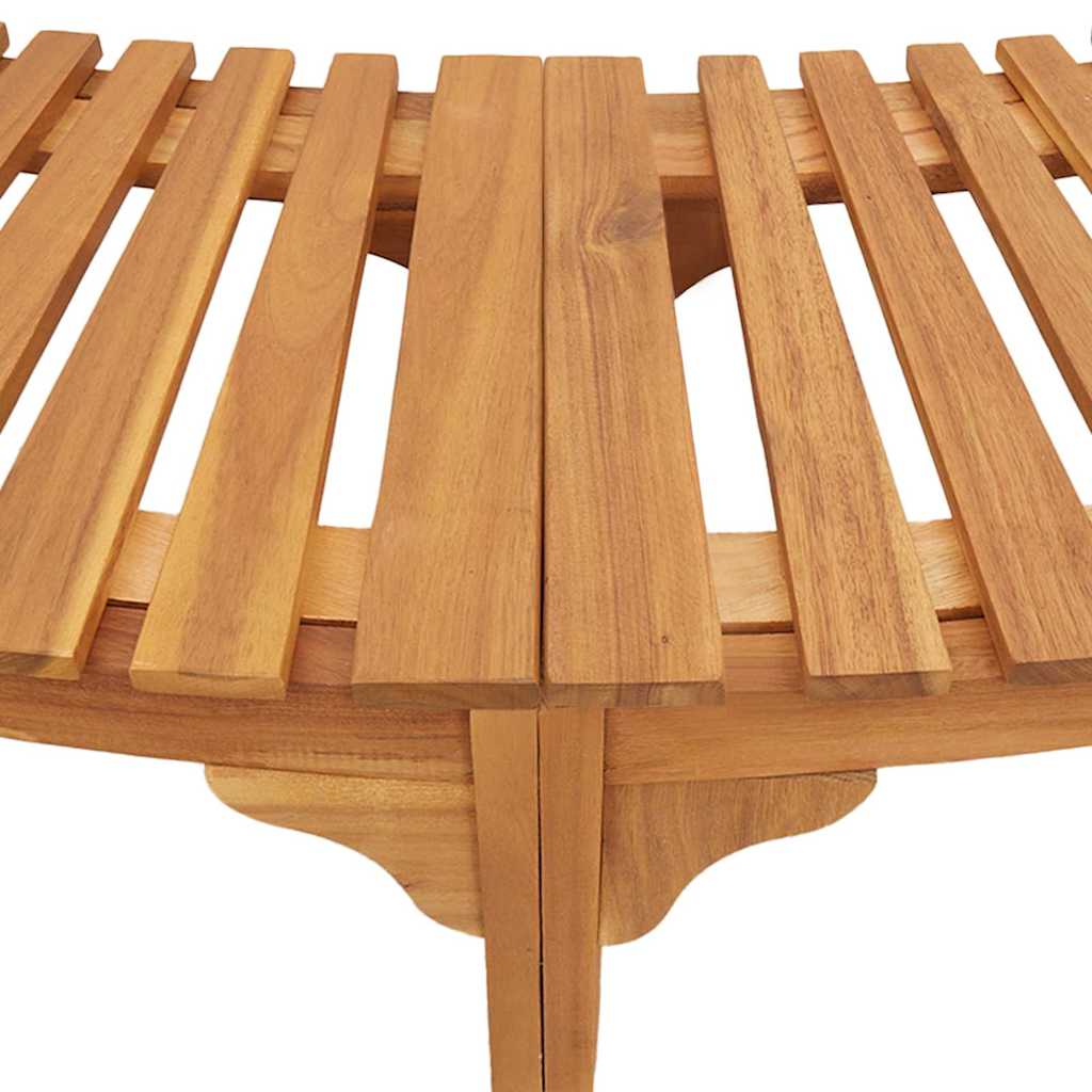 Hot Tub Surround Brown Solid Acacia Wood