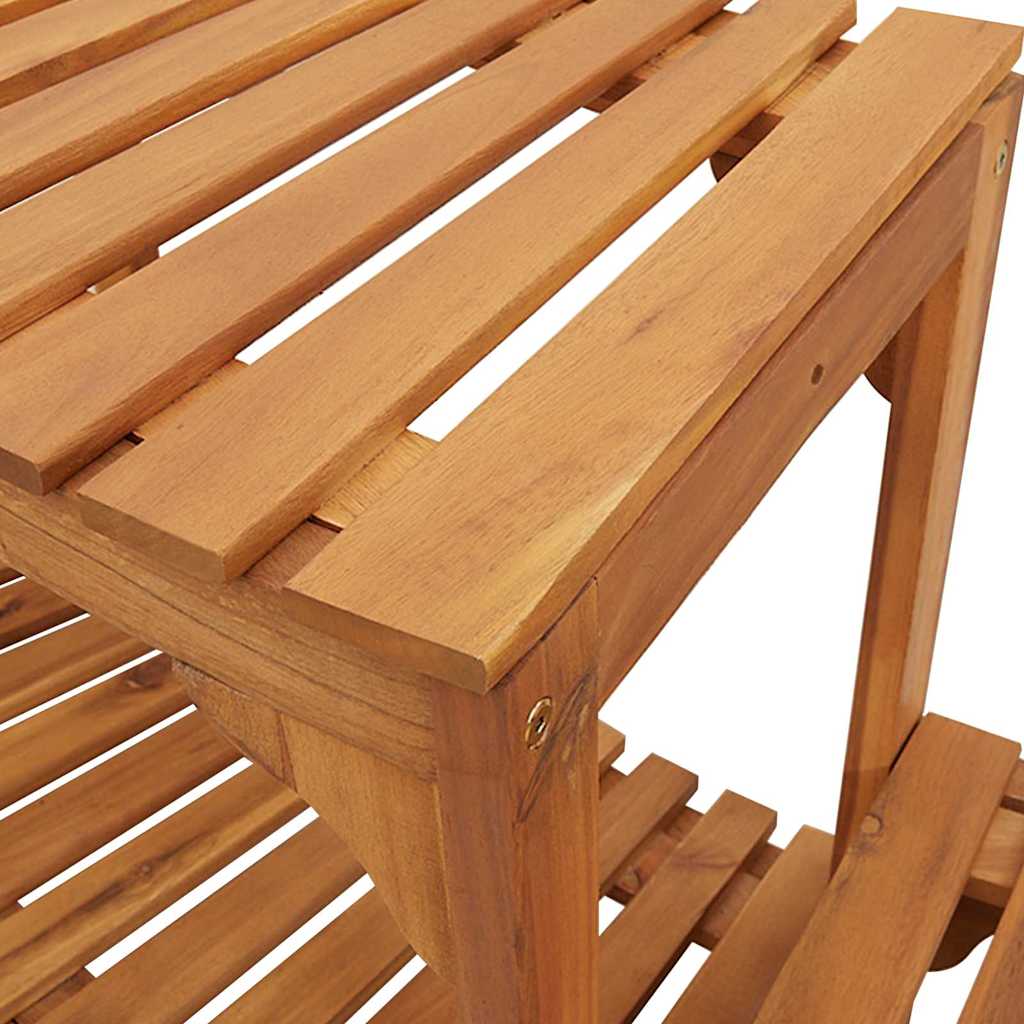 Hot Tub Surround Brown Solid Acacia Wood