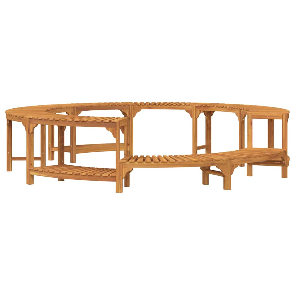 Hot Tub Surround Brown Solid Acacia Wood