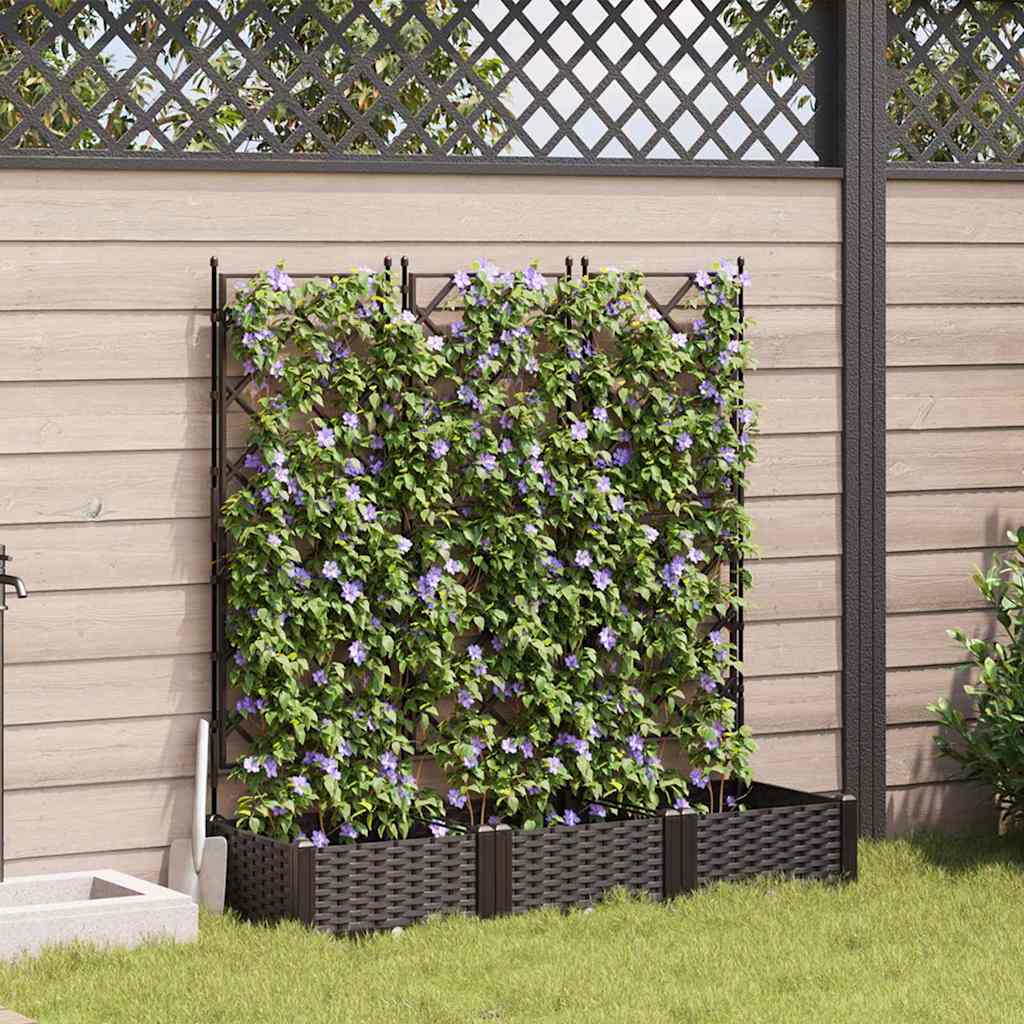 Garden Planter 3 Pcs Pp
