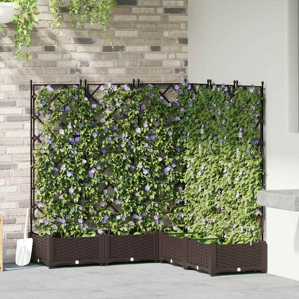 Garden Planter 3 Pcs Pp