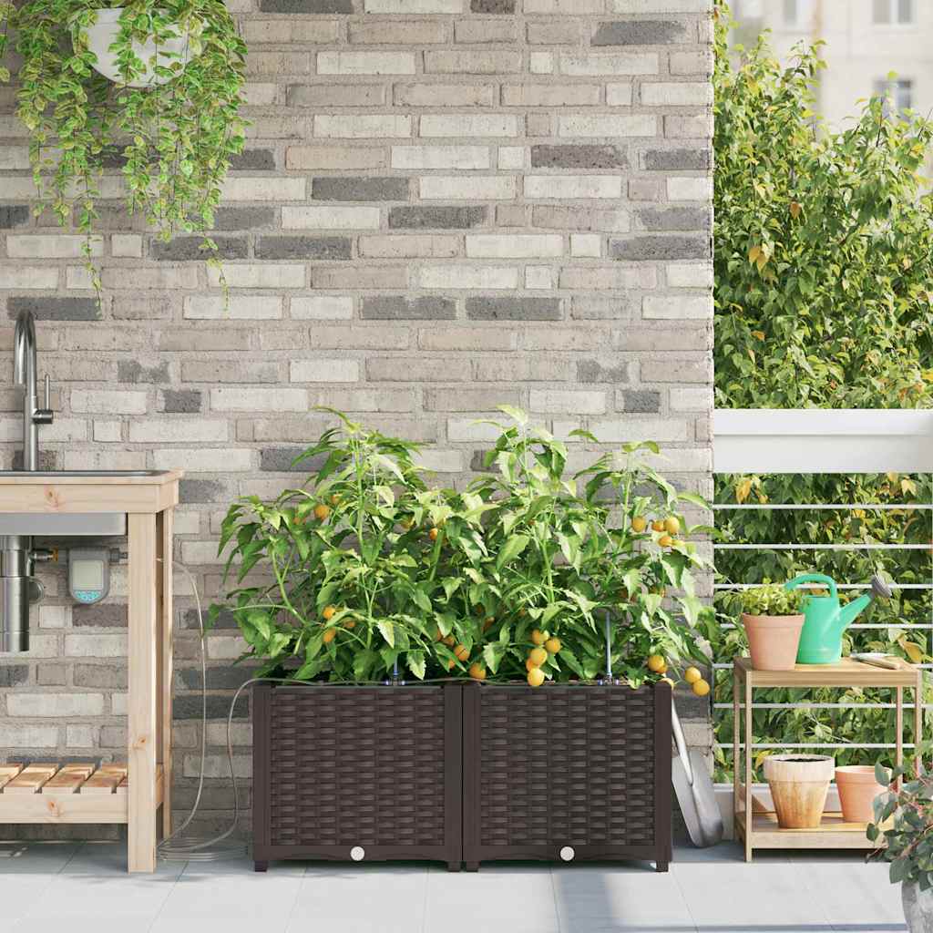 Garden Planter 3 Pcs Pp
