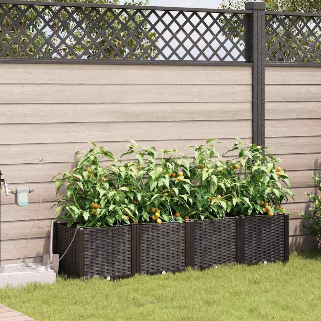 Garden Planter 3 Pcs Pp
