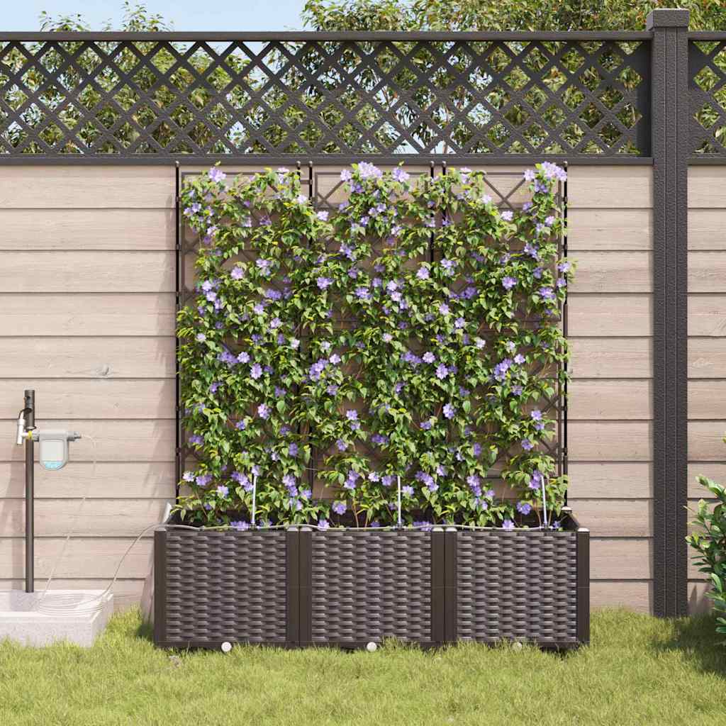 Garden Planter 3 Pcs Pp