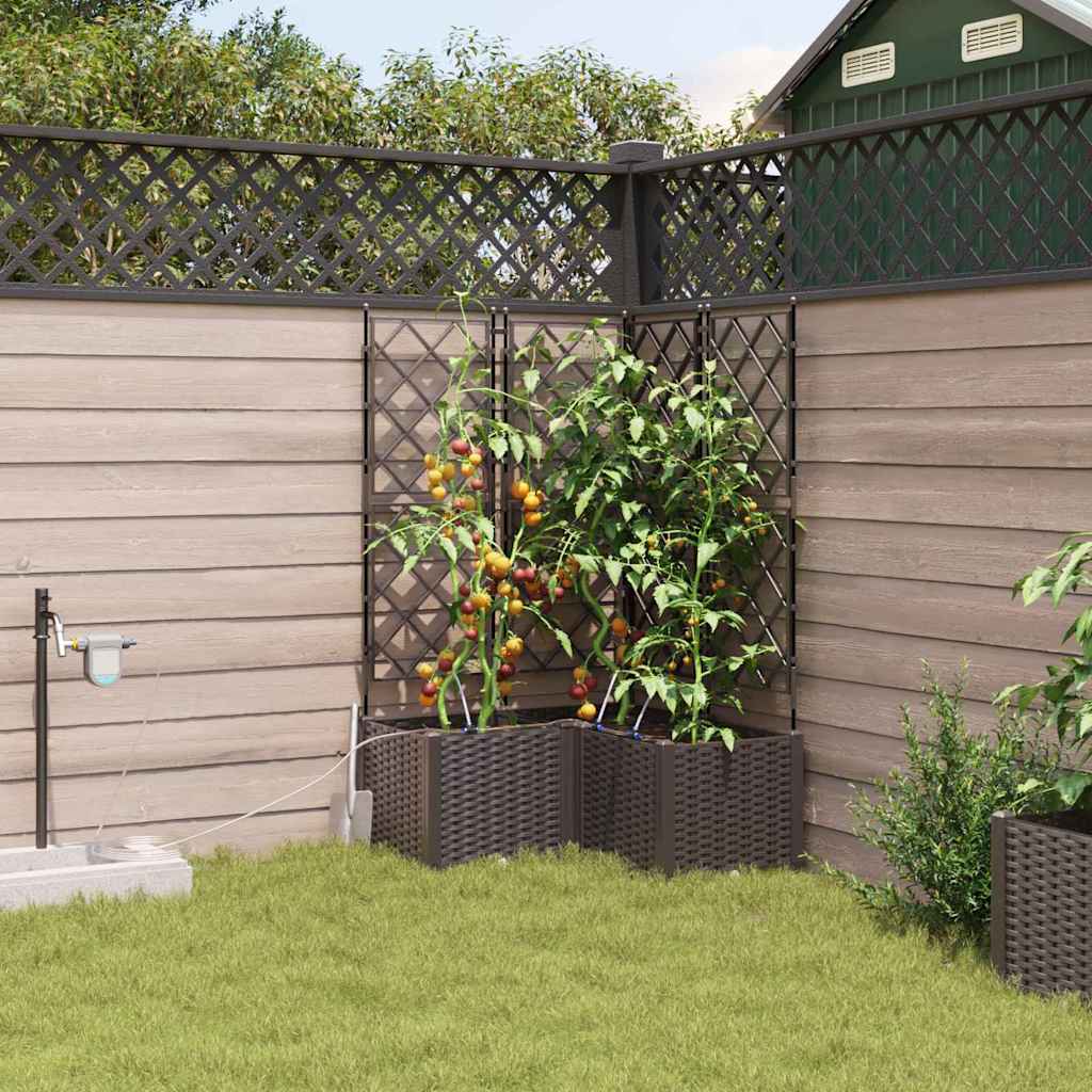 Garden Planter 3 Pcs Pp