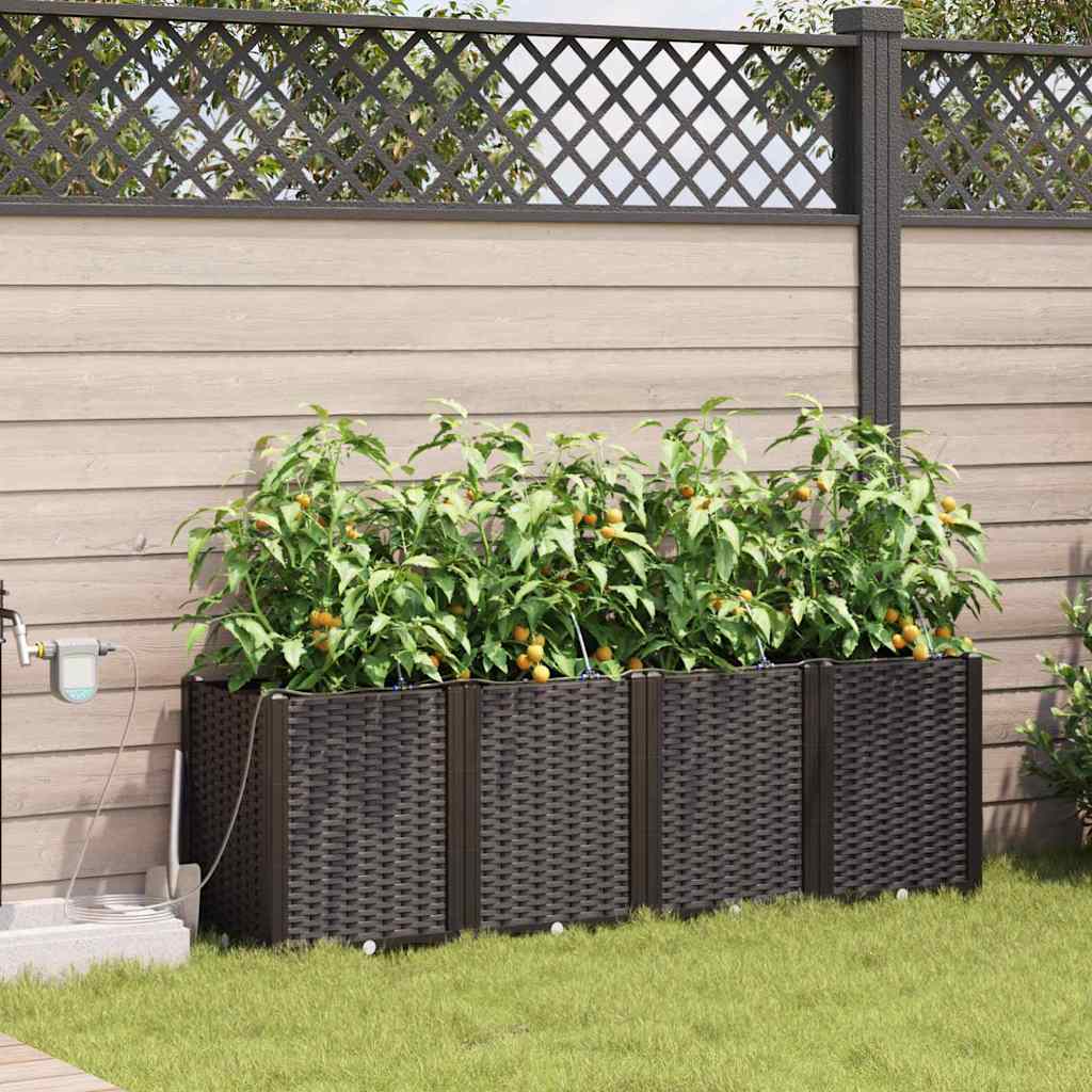 Garden Planter 3 Pcs Pp