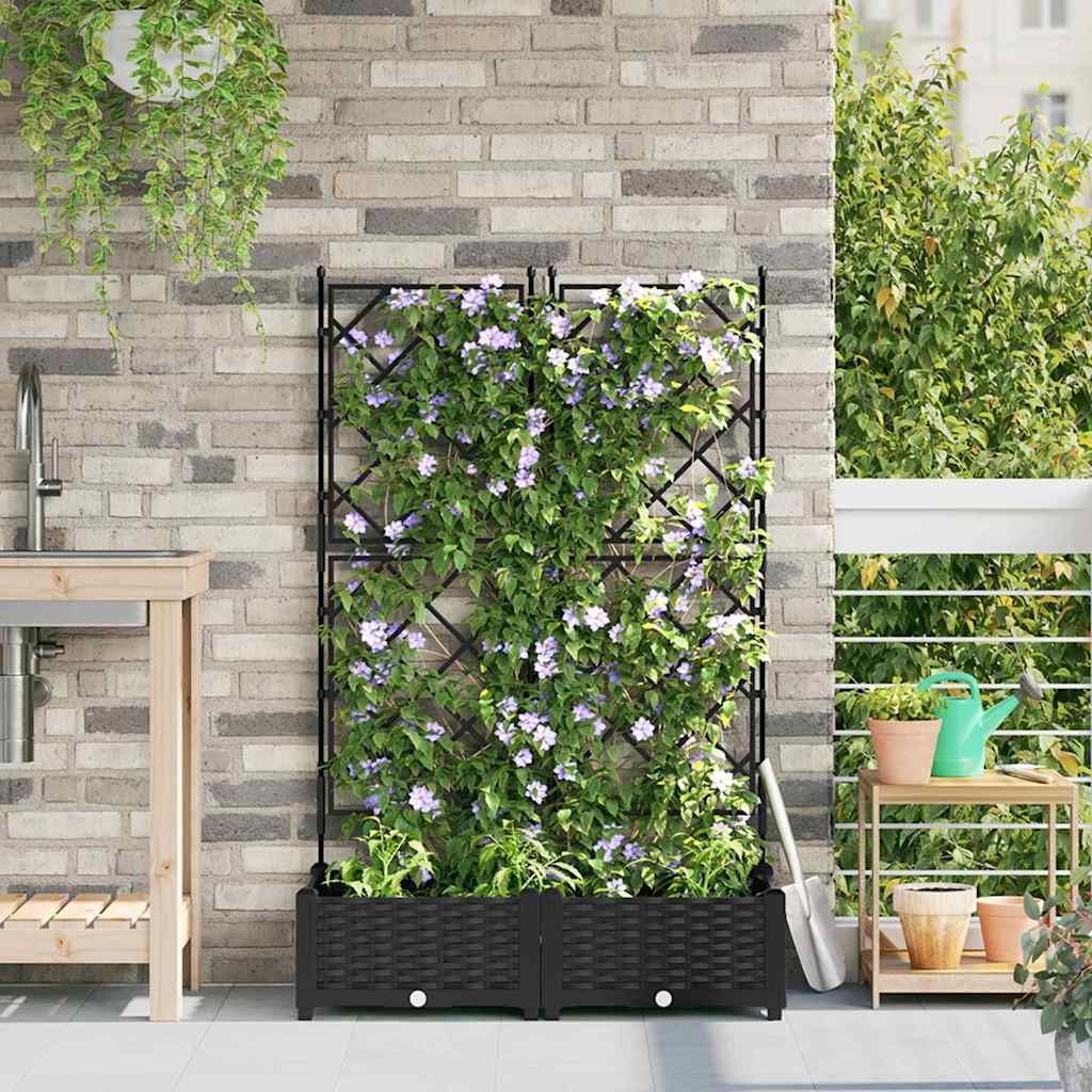 Garden Planter 3 Pcs Pp