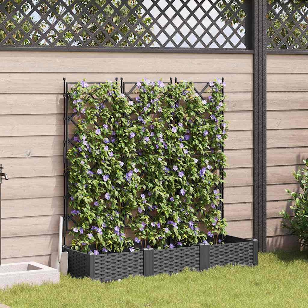 Garden Planter 3 Pcs Pp