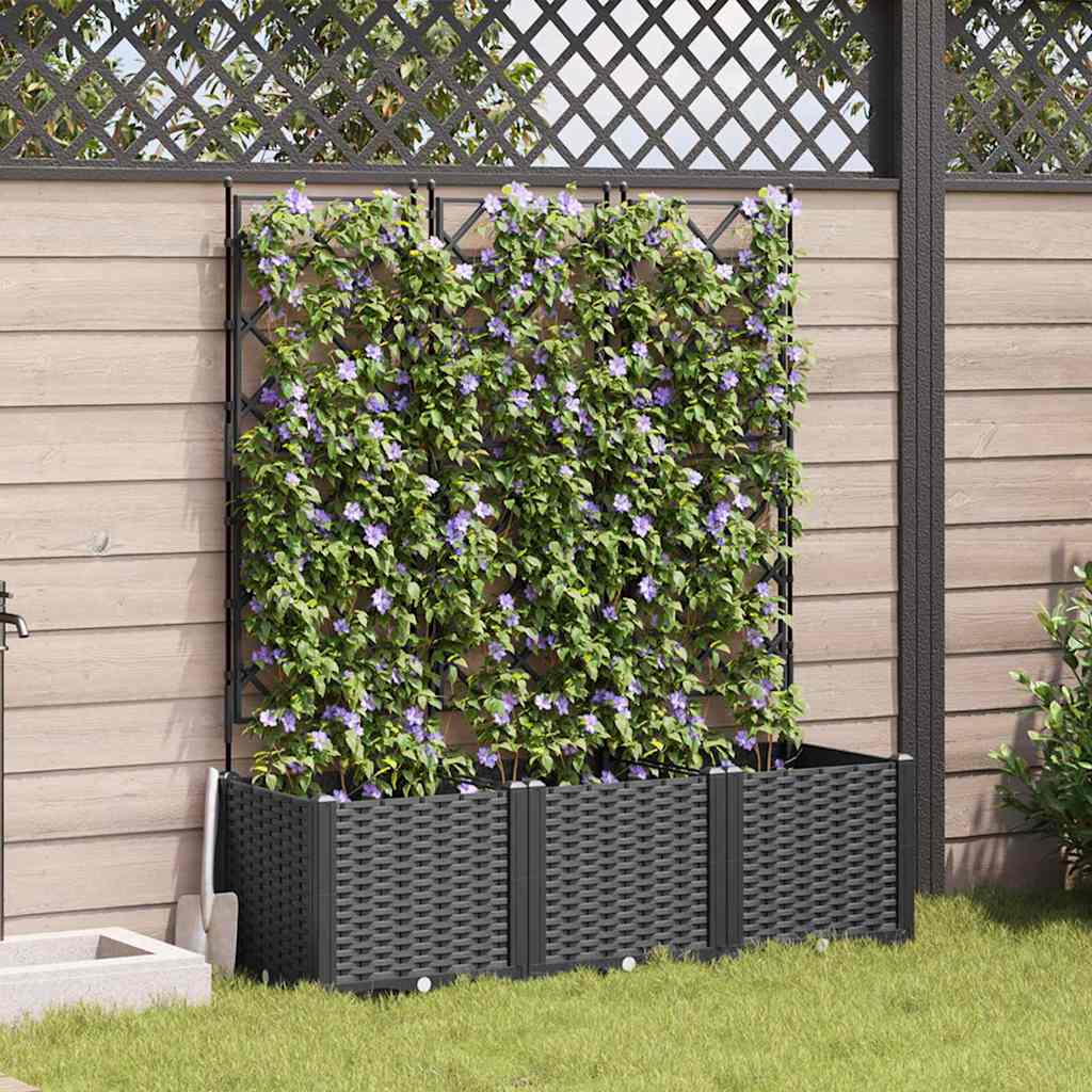 Garden Planter 3 Pcs Pp