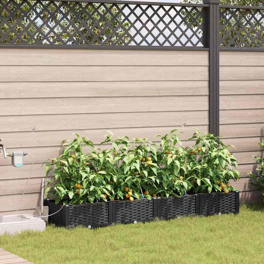 Garden Planter 3 Pcs Pp