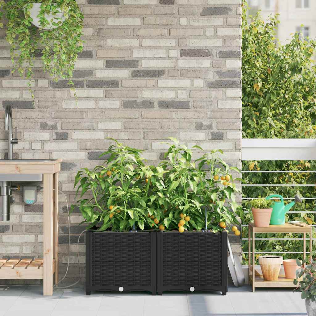 Garden Planter 3 Pcs Pp
