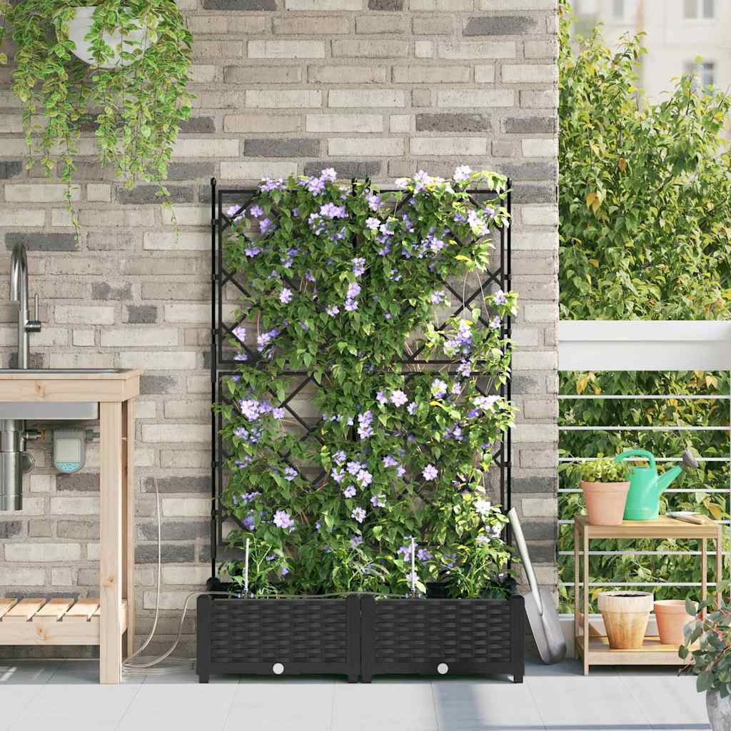 Garden Planter 3 Pcs Pp