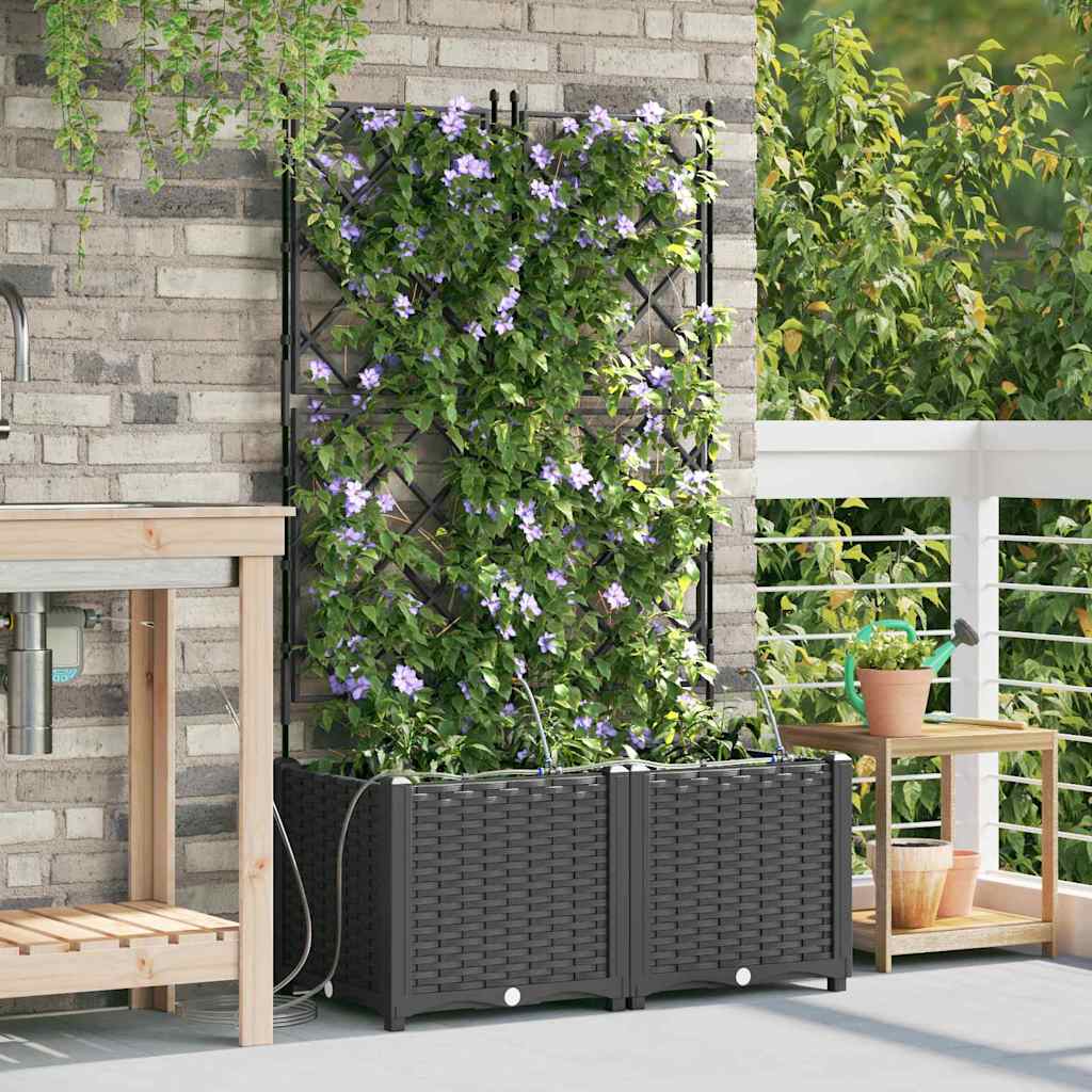 Garden Planter 3 Pcs Pp