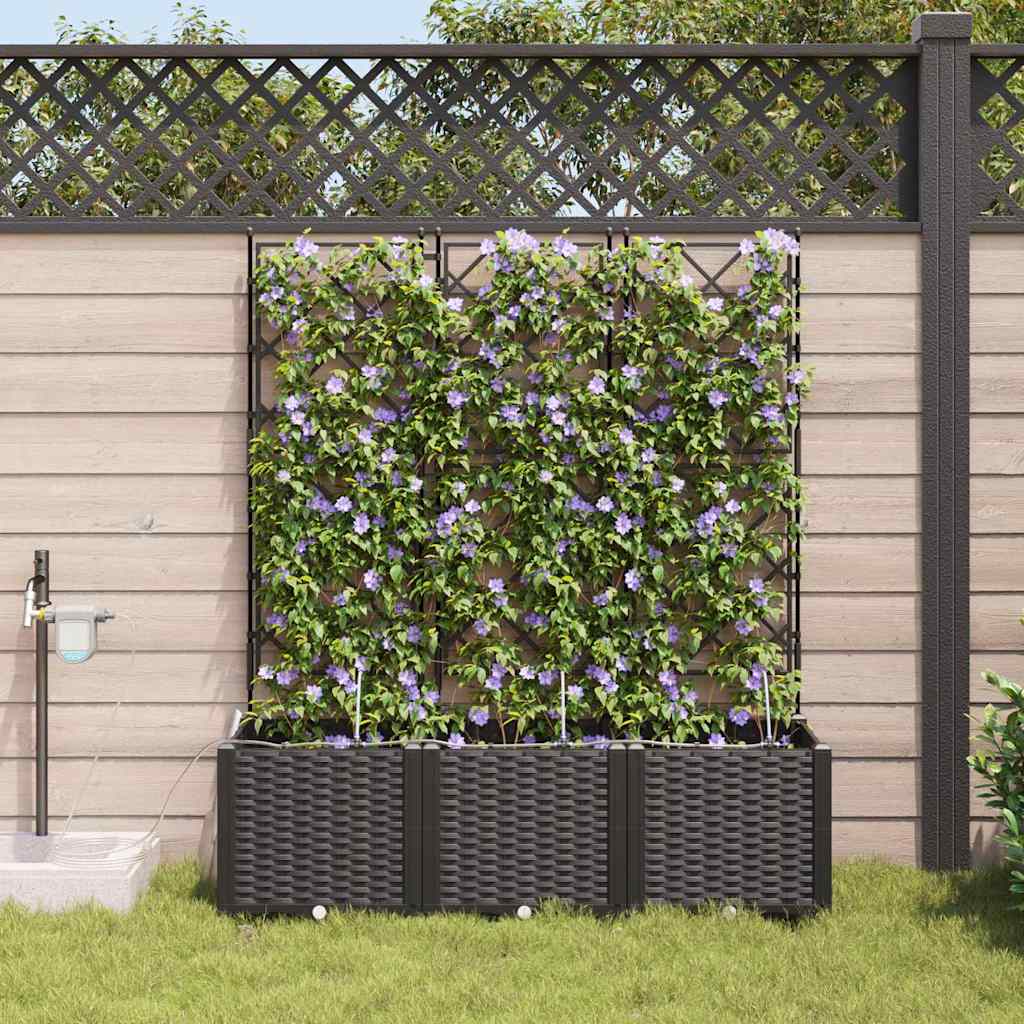 Garden Planter 3 Pcs Pp